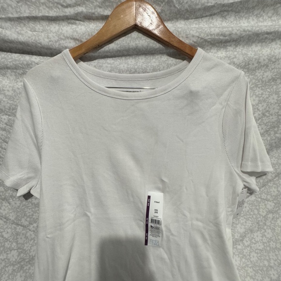 3 woman white shirt brand time and tru sizes 20 & 22 with tag - Picture 5 of 8